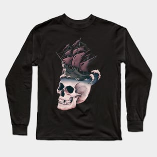 Pirate Skull Long Sleeve T-Shirt